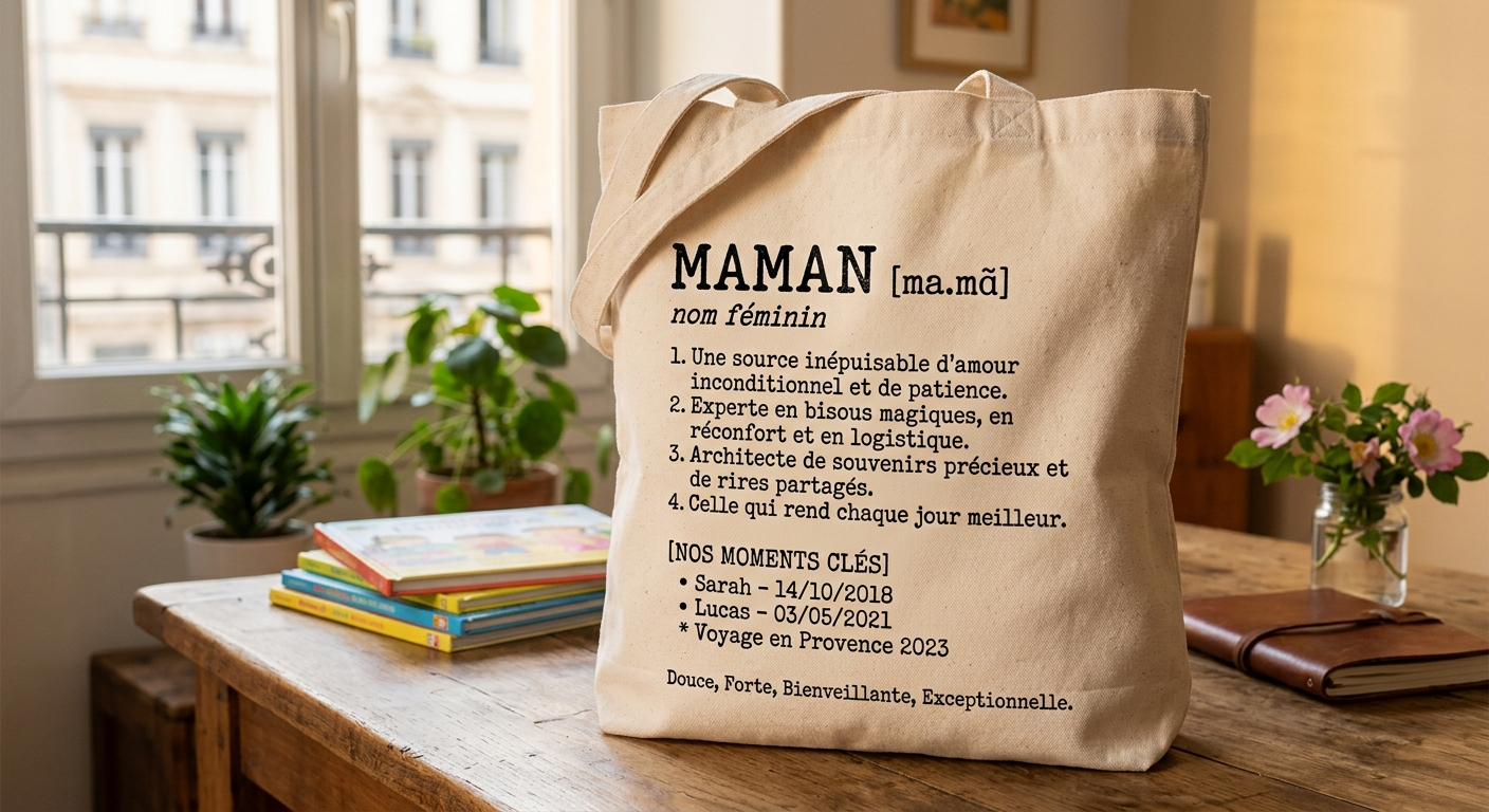 Tote bag personnalisé coton Lyon